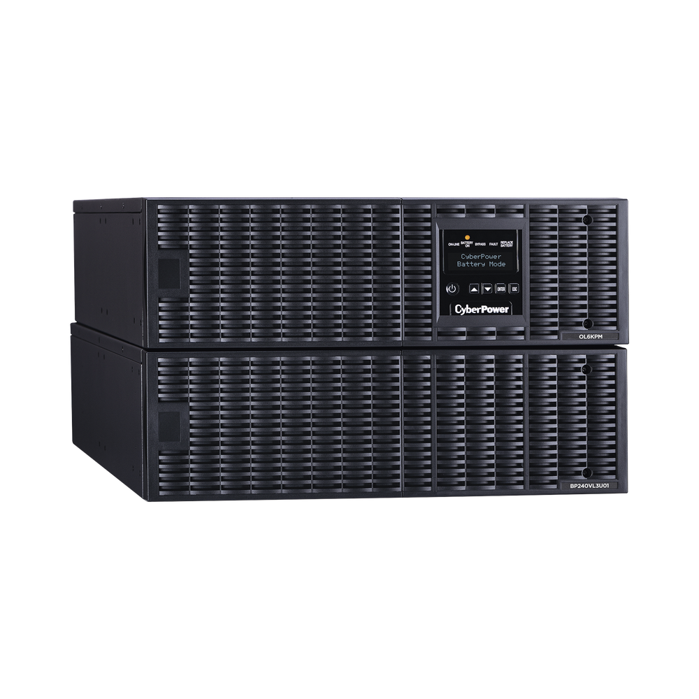 UPS de 6000 VA/5400 W, Online Doble Conversión, 200 - 240 Vac de Entrada NEMA L6-30P, Onda Senoidal Pura, Torre o Rack de 6 UR, Con 2 Tomas NEMA L6-20R y 2 NEMA L6-30R - Image 3