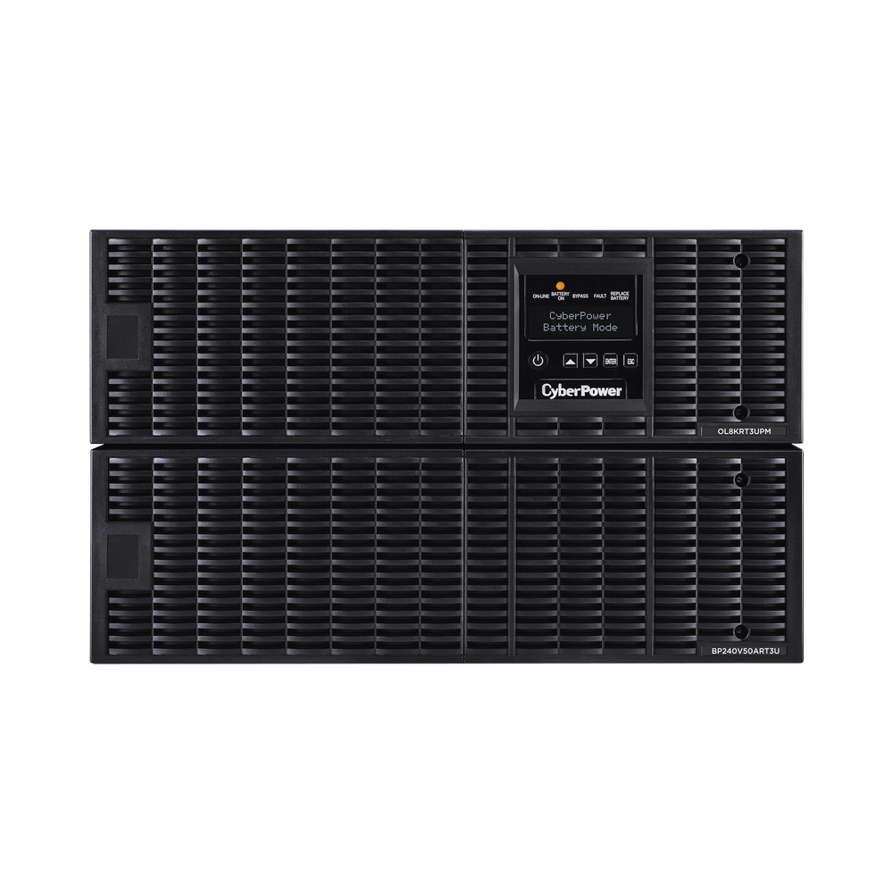 UPS de 8000 VA/ 7200 W, Online Doble Conversión, 200 - 240 Vac de Salida, Terminal Hardwired, Onda Senoidal Pura, Torre o Rack de 6 UR, Con 3 Tomas NEMA L6-30R