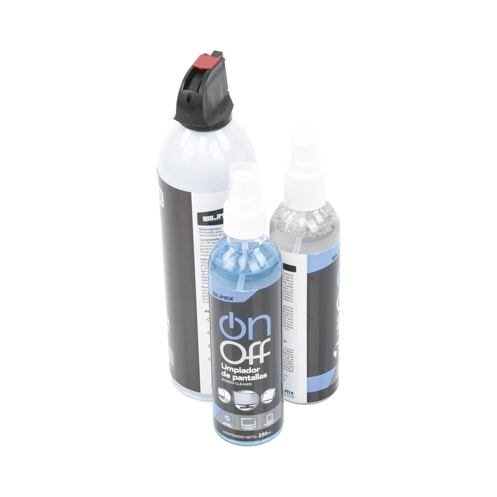 Kit de Limpieza, incluye 4 productos especializados en limpieza de pantallas y superficies, equipo de cómputo y electrónicos - Image 4