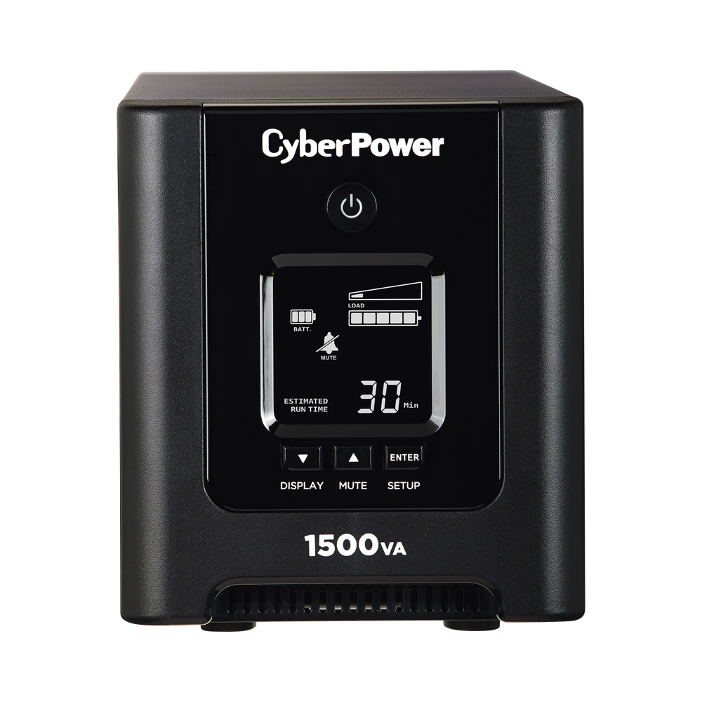 UPS de 1500 VA/1050 W, Topología Línea Interactiva, Entrada 120 Vca NEMA 5-15P, Onda Senoidal Pura, Tipo Mini Torre, Con 8 Tomas NEMA 5-15R