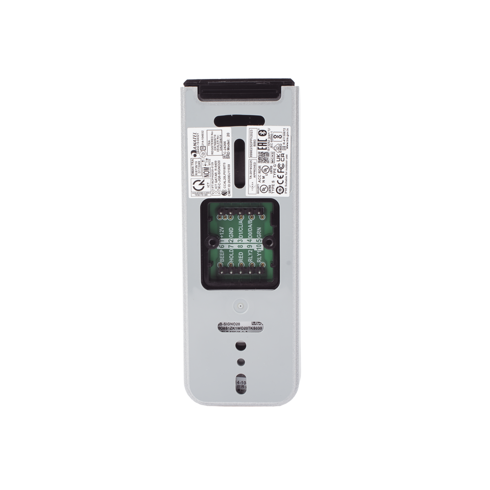 Lector Control de Acceso Omni Smart / Multi-tecnología 125 kHz - 13.56 MHz - 2.4 GHz / OSDP V2 Bidireccional / EAL5+ Secure Element / IP65 / Keypad Opcional / Compatibilidad Móvil NFC-Bluetooth - Image 4