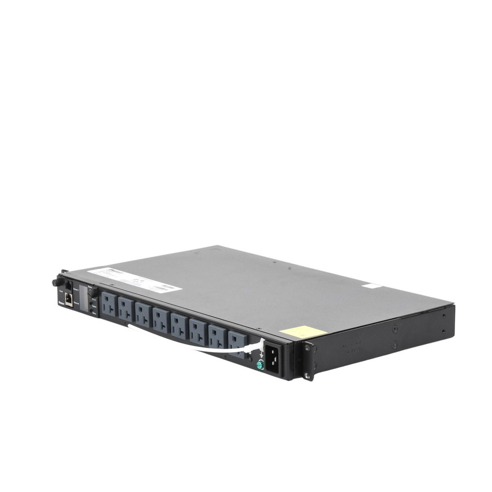 PDU Switchable y Monitoreable por Toma (MS) para Distribución de Energía, Enchufe de Entrada NEMA 5-15P, Con 8 Salidas 5-20R, Horizontal 19in, 120 Vca, 15 Amp, 1UR - Image 3
