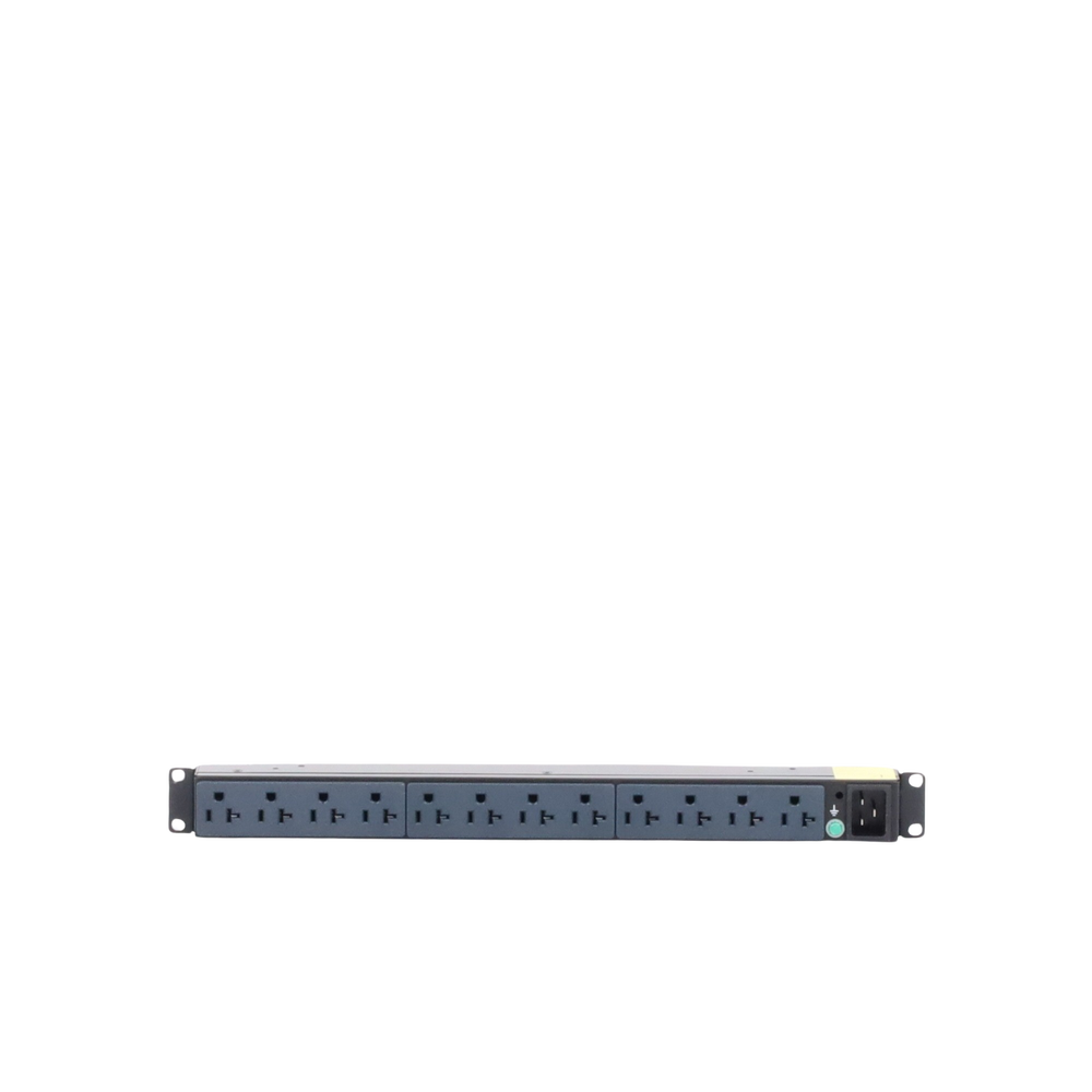 PDU Básico para Distribución de Energía, Enchufe de Entrada NEMA 5-20P, Con 12 Contactos NEMA 5-20R, Instalación Horizontal de 19in, 1UR, 20 Amp, 120 Vca - Image 4