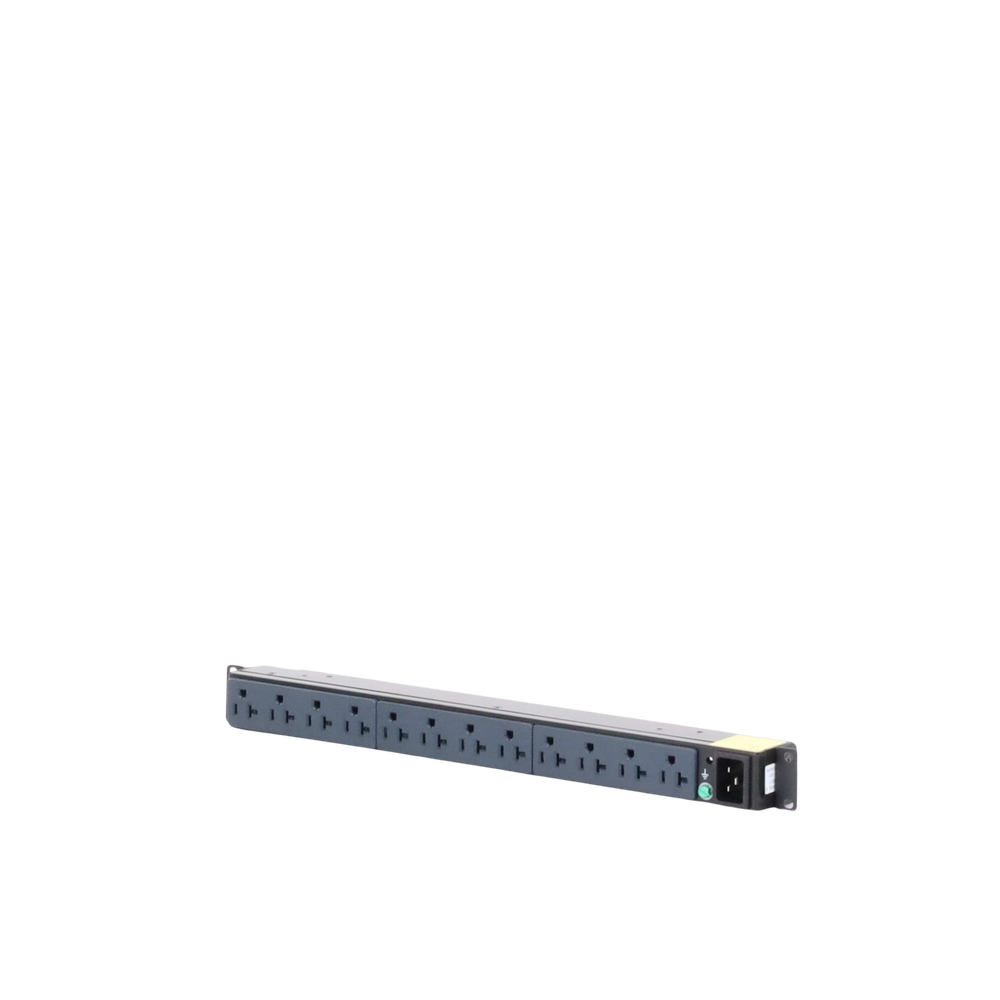 PDU Básico para Distribución de Energía, Enchufe de Entrada NEMA 5-20P, Con 12 Contactos NEMA 5-20R, Instalación Horizontal de 19in, 1UR, 20 Amp, 120 Vca - Image 6