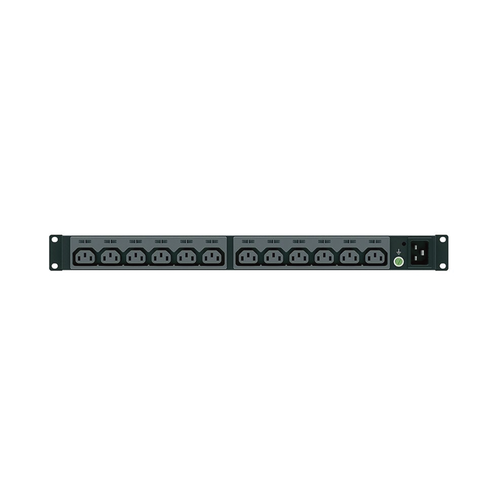 PDU Básico para Distribución de Energía, Enchufe de Entrada NEMA L6-20P, Con 13 Contactos C13, Instalación Horizontal de 19in, 1UR, 20 Amp, 220 Vca - Image 2