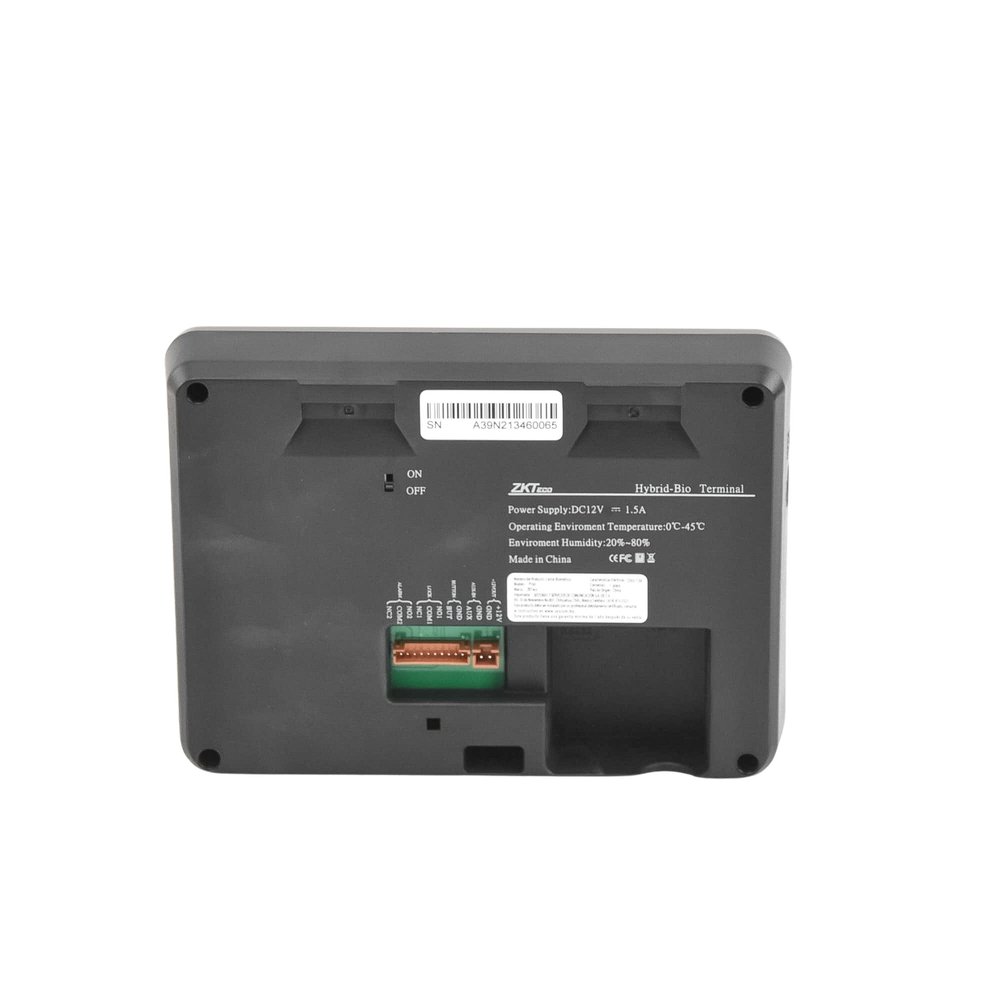 Terminal Biométrica de Palma y Huella Digital para Gestión de Asistencia y Control de Acceso - Image 4