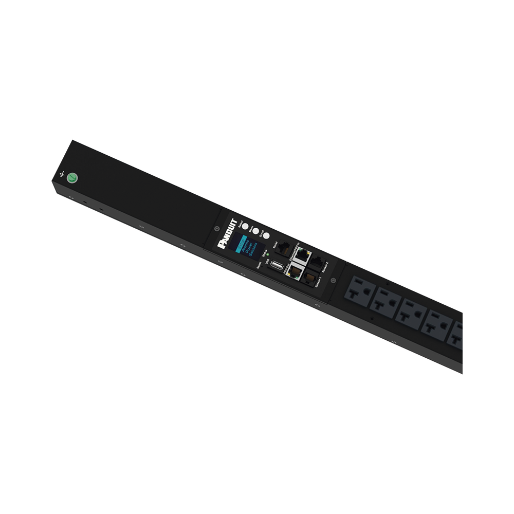 PDU G6 Monitoreable (MI) para Distribución de Energía, Enchufe de Entrada NEMA 5-15P, Con 16 Salidas NEMA 5-20R, de Instalación Vertical, 120 Vca, 15 Amp