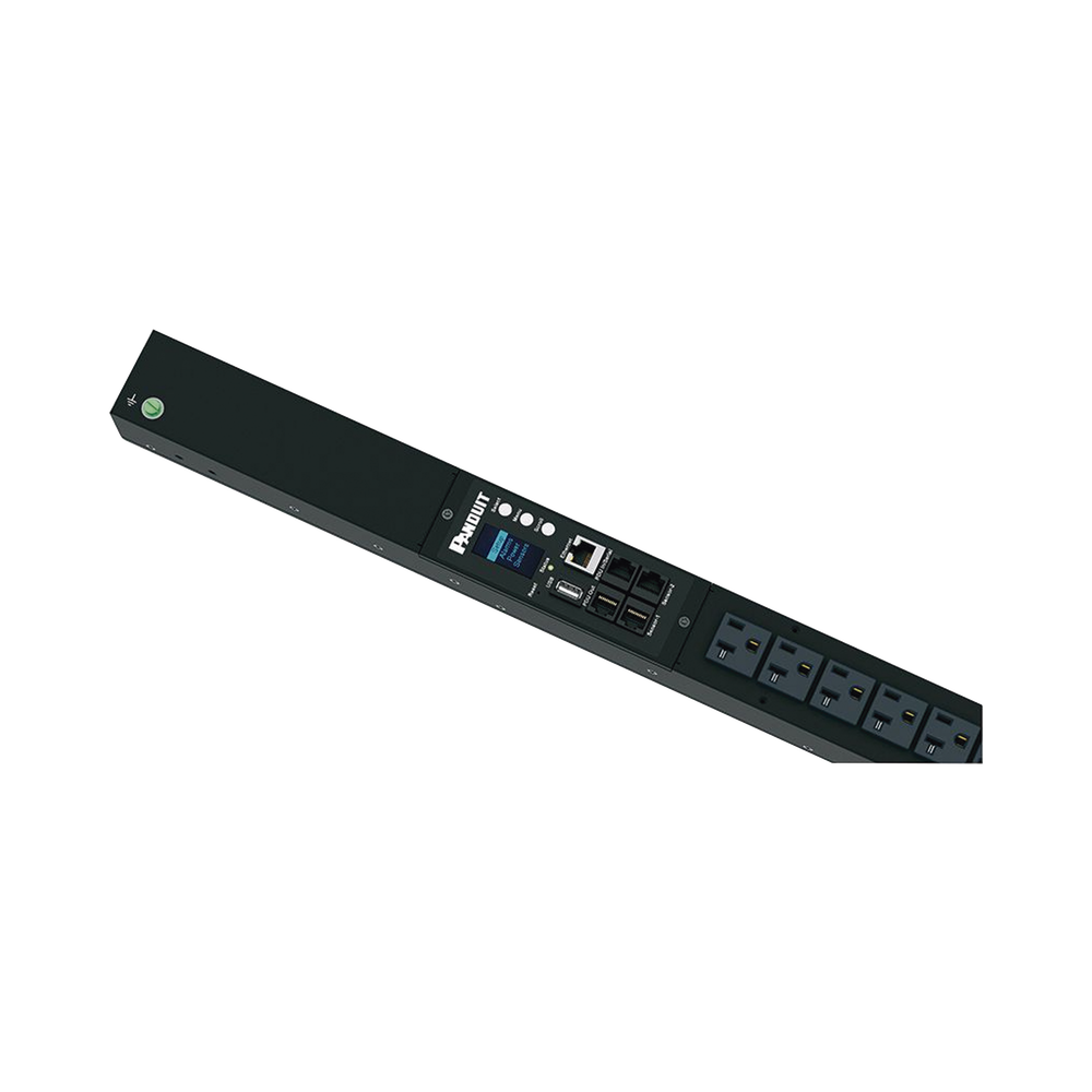 PDU Monitoreable (MI) para Distribución de Energía, Enchufe de Entrada NEMA 5-15P, Con 16 Salidas NEMA 5-20R, de Instalación Vertical, 120 Vca, 15 Amp - Image 4