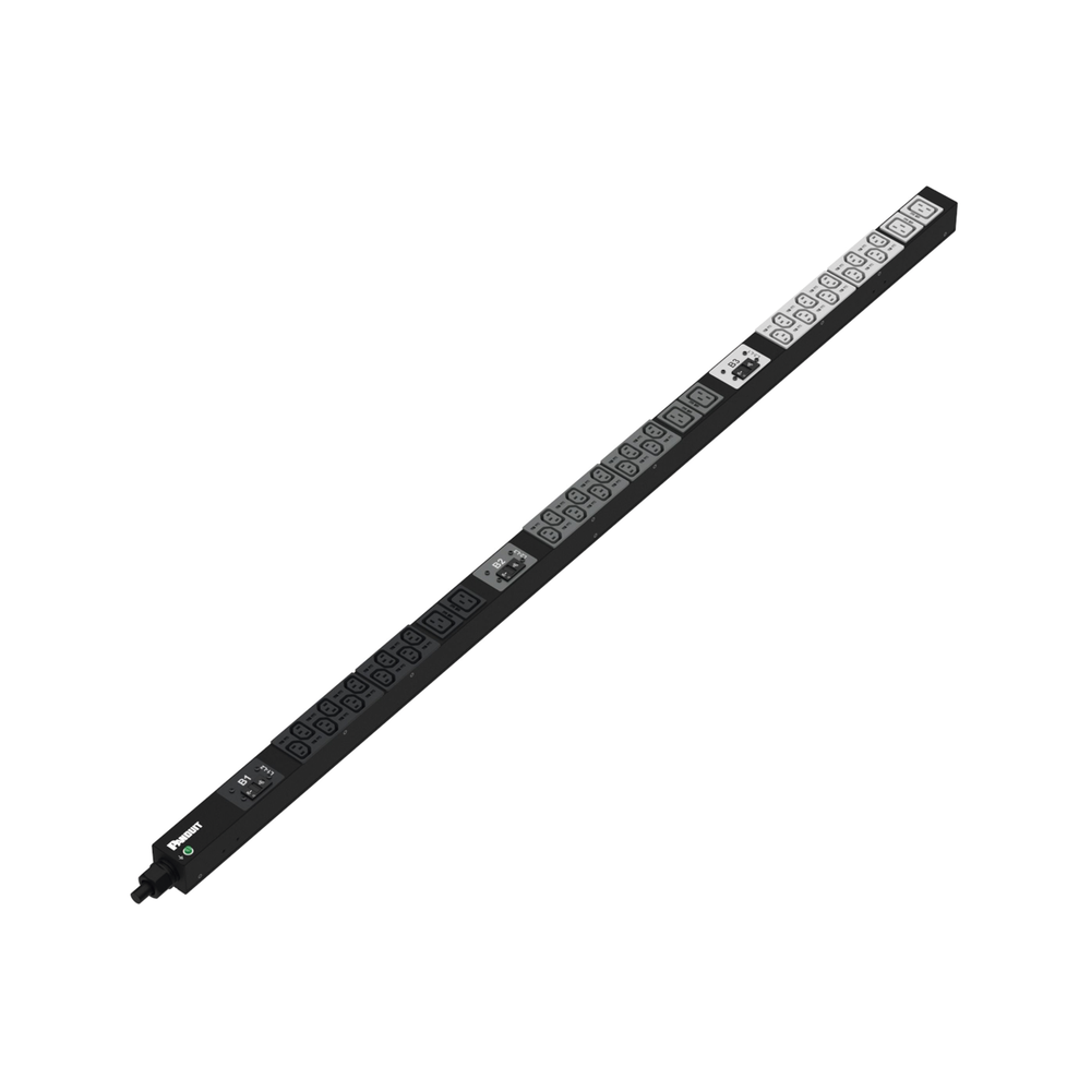 PDU Básico para Distribución de Energía, Enchufe de Entrada NEMA L15-30P, Con 30 Salidas C13 y 6 C19, de Instalación Vertical, 208 Vca, 30 Amp - Image 3