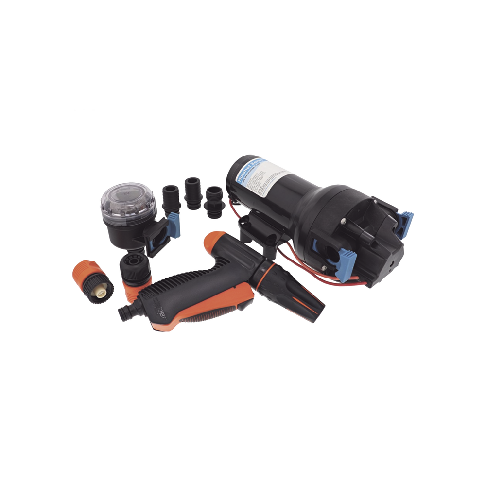 Bomba de lavado de alta presión y alto caudal HotShot HD5 de 12 Vcd, 19LPM / 5GPM / 70 PSI