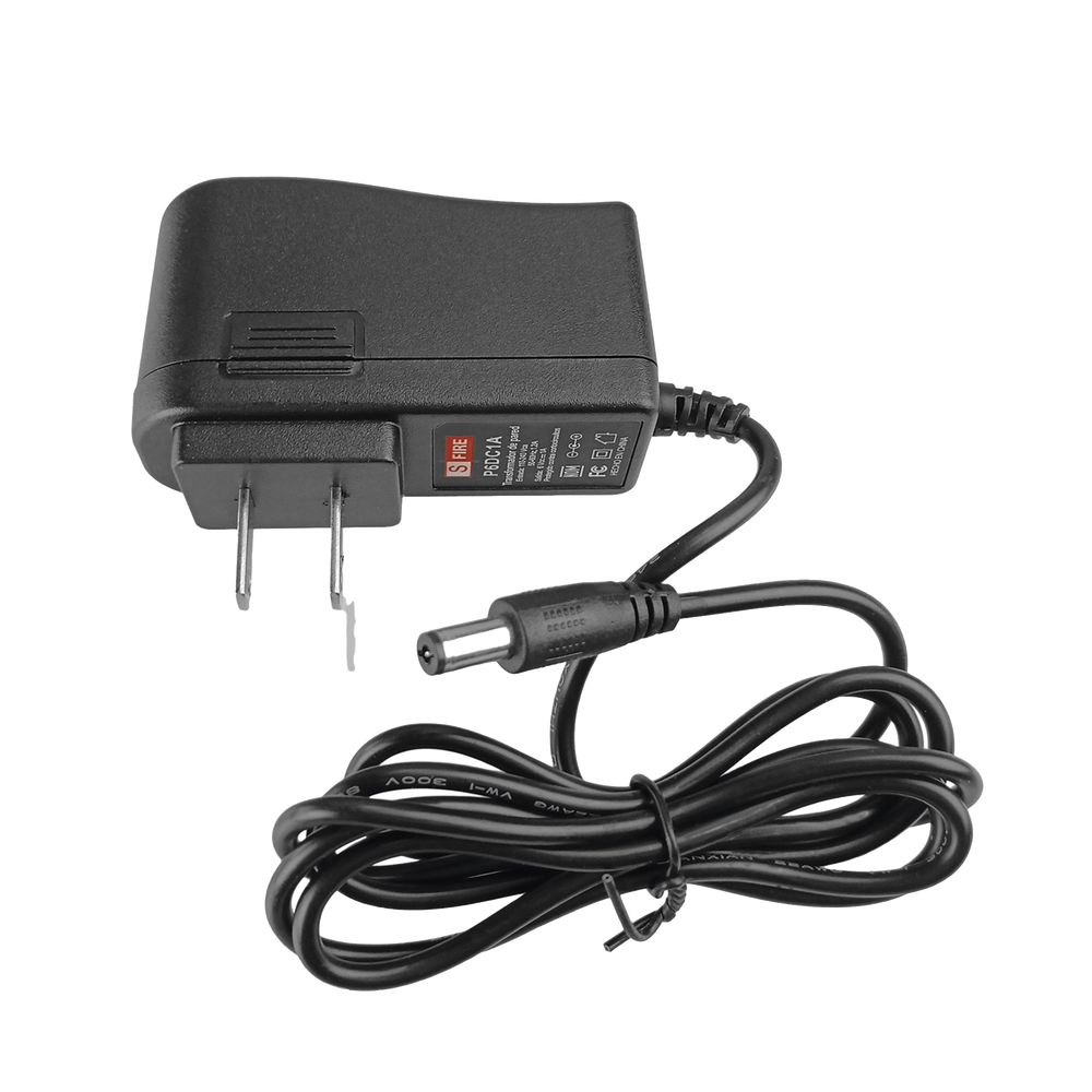 Fuente de Poder de 6 Vcc / 1 A / Voltaje de Entrada de 100-240 Vca / Para Usos Múltiples/  Video Vigilancia, Acceso, Asistencia, Alarmas, Etc.