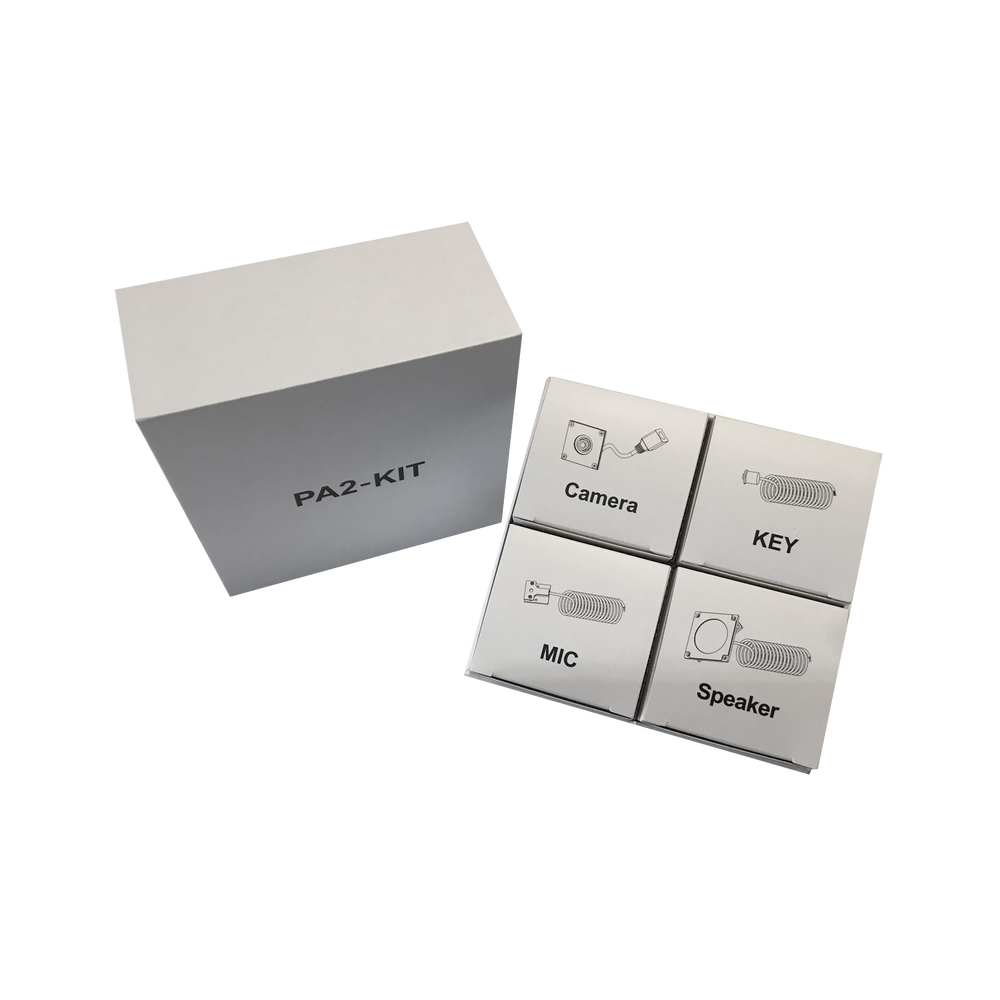 KIT de Accesorios para el modelo PA2F, incluye cámara, micrófono, parlante y botón, múltiples aplicaciones - Image 2