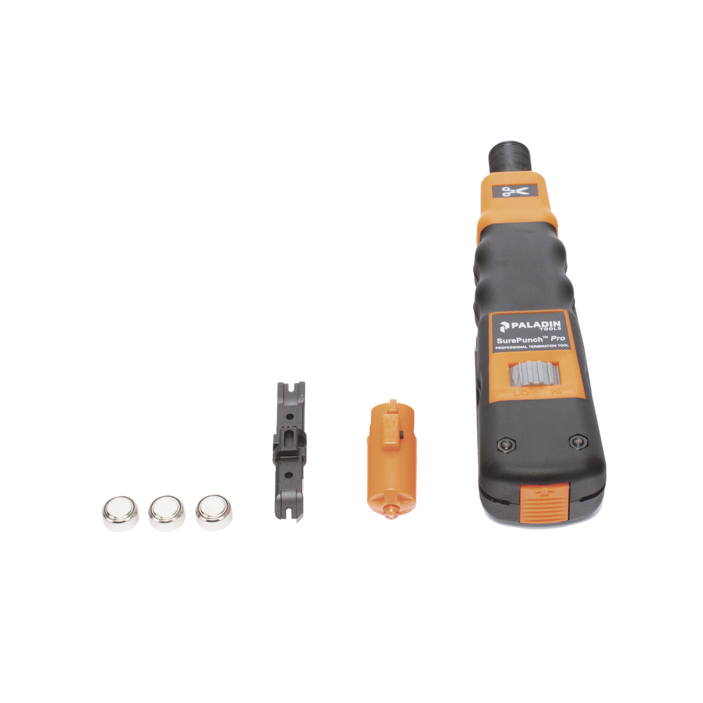 Herramienta de Impacto Punchdown para Terminaci?n de Conectores Estilo 110 con Luz LED - Image 4
