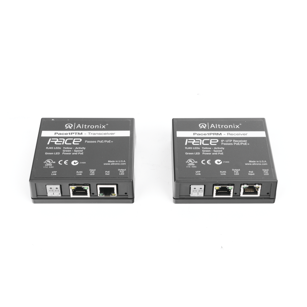 Kit extensor IP y PoE por cable UTP CAT5E hasta 500 mts @ 100 mbps - Image 2