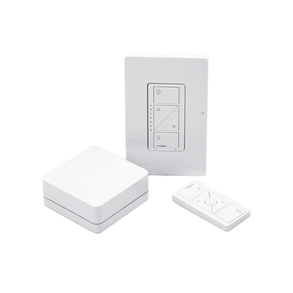 (Caseta Wireless) Kit Hub controlador, atenuador (dimmer), control y tapa. - Image 2