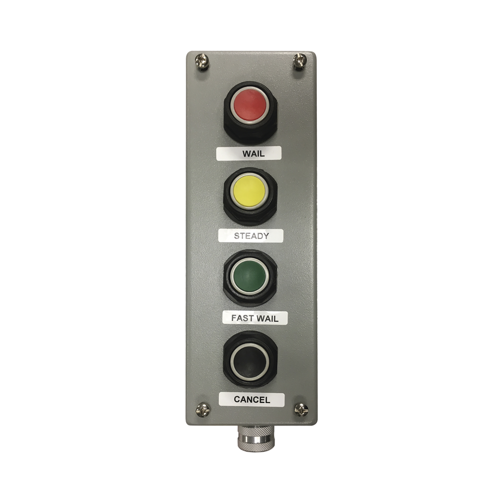 Botonera Cuádruple de uso rudo