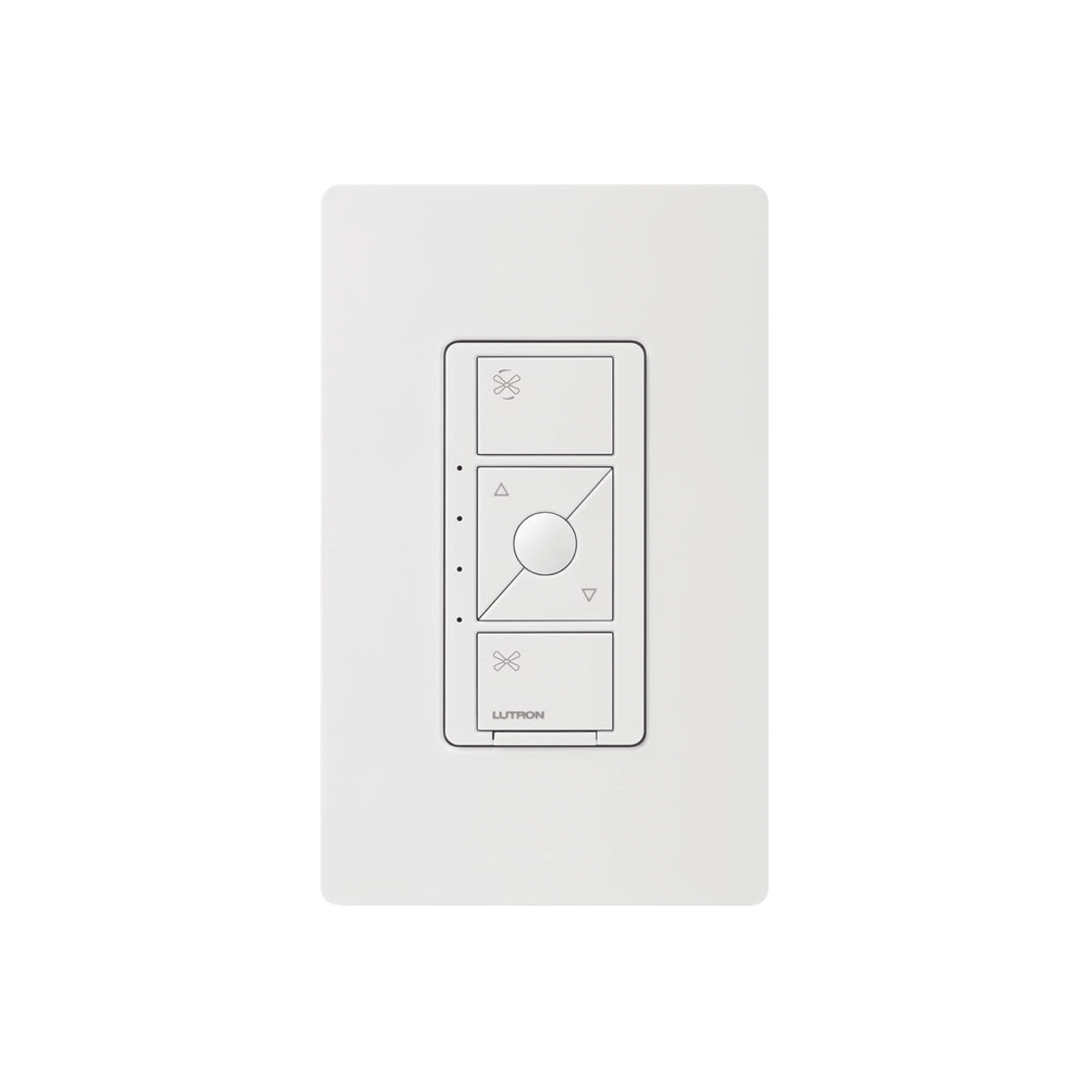 (Caseta Wireless) Control de velocidad inalámbrico para ventilador de techo, un solo polo.