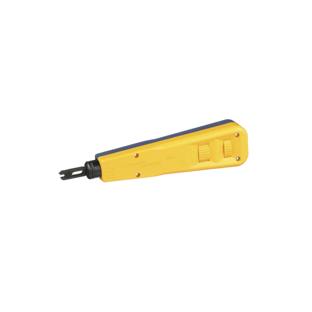Herramienta de Impacto, con Cuchilla para Terminaci?n de Conectores 110 IDC, Color Amarillo - Fluke Networks