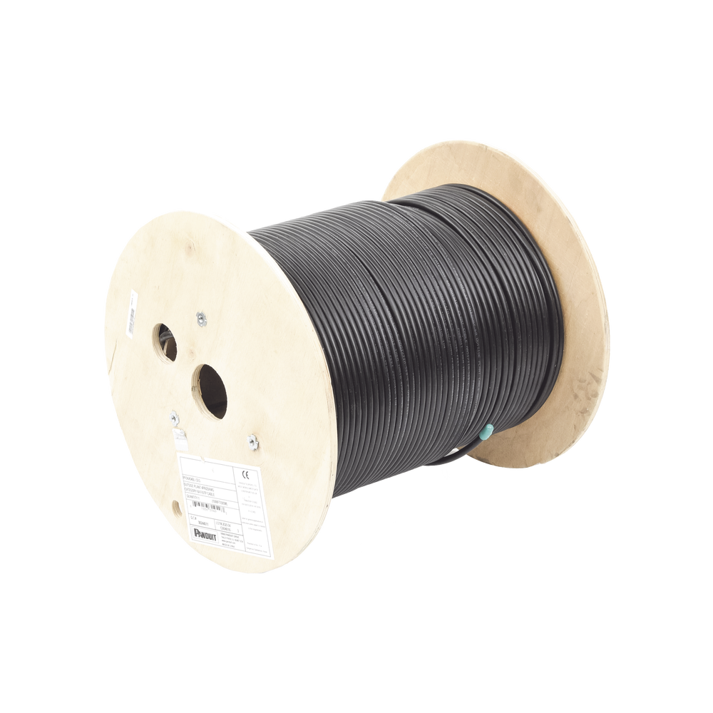 Bobina de Cable Planta Externa con Gel, de 4 Pares, Cat6A, Blindado F/UTP, Color Negro, 305 Metros (1000 Pies) - Image 3