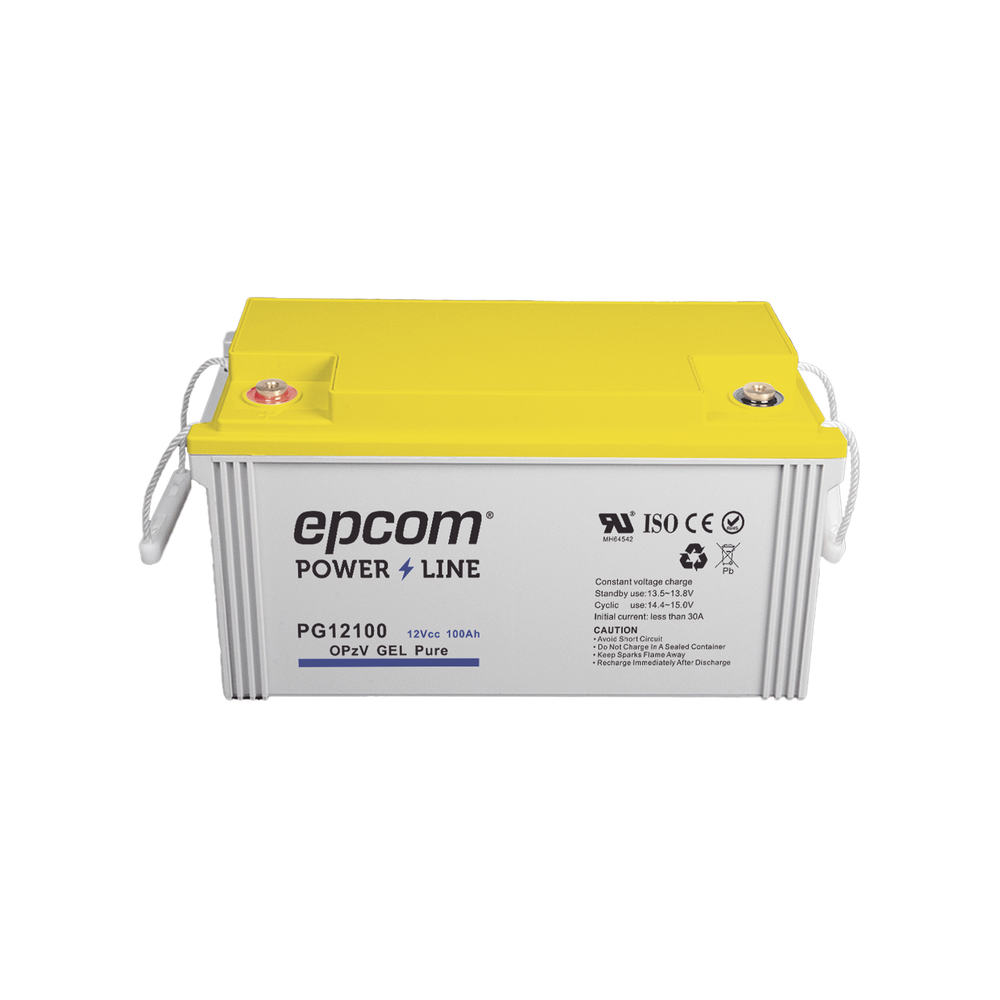 Batería de GEL PURO OPzV / 12 V @ 100 Ah / Ciclo profundo / Uso en Aplicaciones Fotovoltaicas y de Respaldo - Image 2