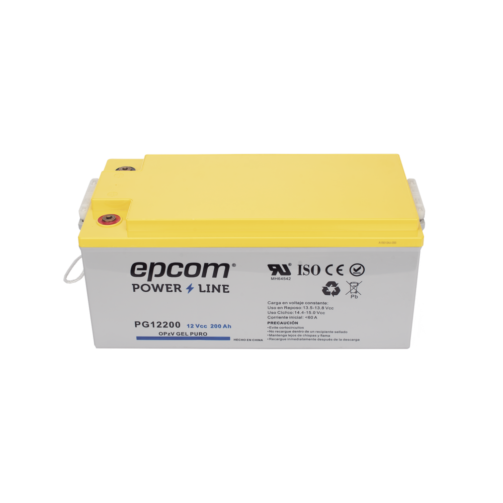 Batería de GEL PURO OPzV / 12 V @ 200 Ah / Ciclo profundo / Uso en Aplicaciones Fotovoltaicas y de Respald - Image 4