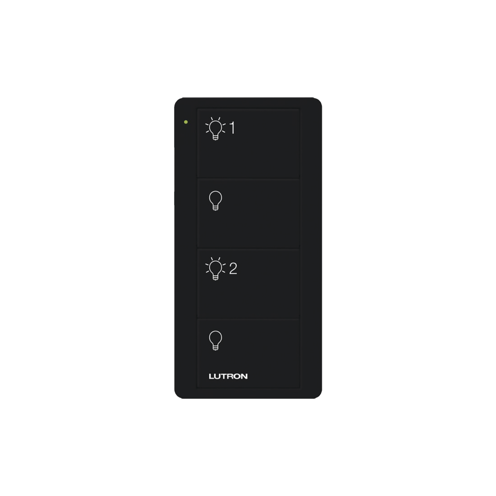 Control remoto PICO inalámbrico con 4 botones  encender/apagar grupo/escenas,  complemente con un atenuador o switch on/off