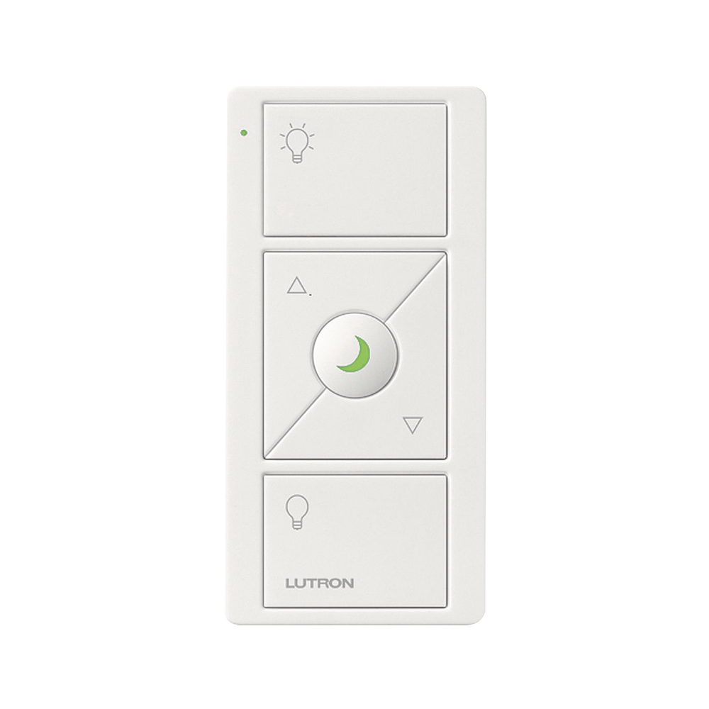 CONTROL REMOTO INALAMBRICO CON 3 BOTONES SUBIR/BAJAR, ENCENDER, APAGAR, NIGHTLIGHT color  blanco