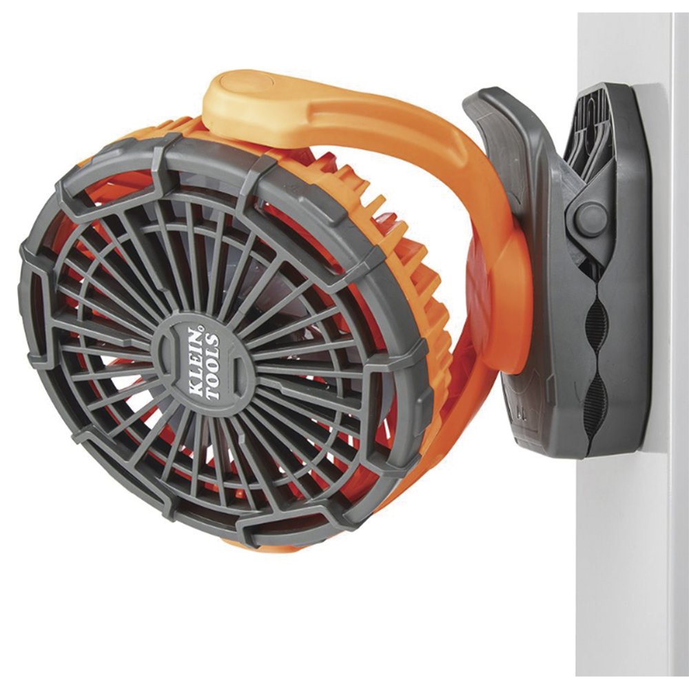Ventilador Inalámbrico-Portátil Recargable Ideal para el Trabajo. Montable por Pinza o por Potentes Imanes. Incluye cable USB-C - Image 5