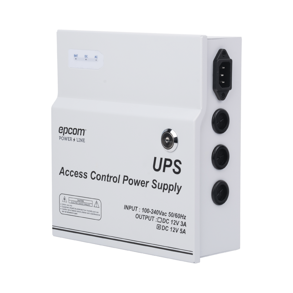 Fuente de Alimentación de 1 Salida 11-15 Vcc 5 A / Temporizador Integrado / Con Capacidad de Batería de Respaldo / Requiere Batería / Voltaje de Entrada 96-264 Vca - Image 3