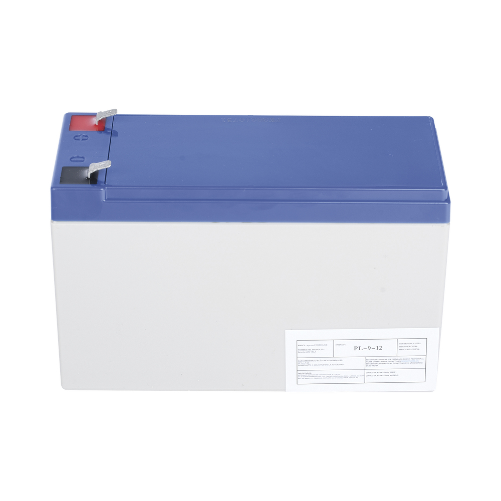 Batería 12 Vcc / 9 Ah / UL / Tecnología AGM-VRLA / Para uso en equipo electrónico Alarmas de intrusión / Incendio/ Control de acceso / Video Vigilancia / Terminales F1 / Cargador recomendado CHR-80. - Image 4
