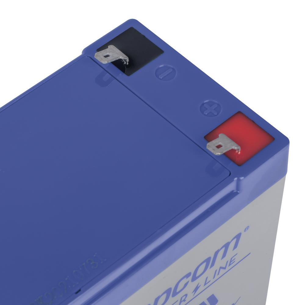 Batería 12 Vcc / 9 Ah / UL / Tecnología AGM-VRLA / Para uso en equipo electrónico Alarmas de intrusión / Incendio/ Control de acceso / Video Vigilancia / Terminales F1 / Cargador recomendado CHR-80. - Image 5