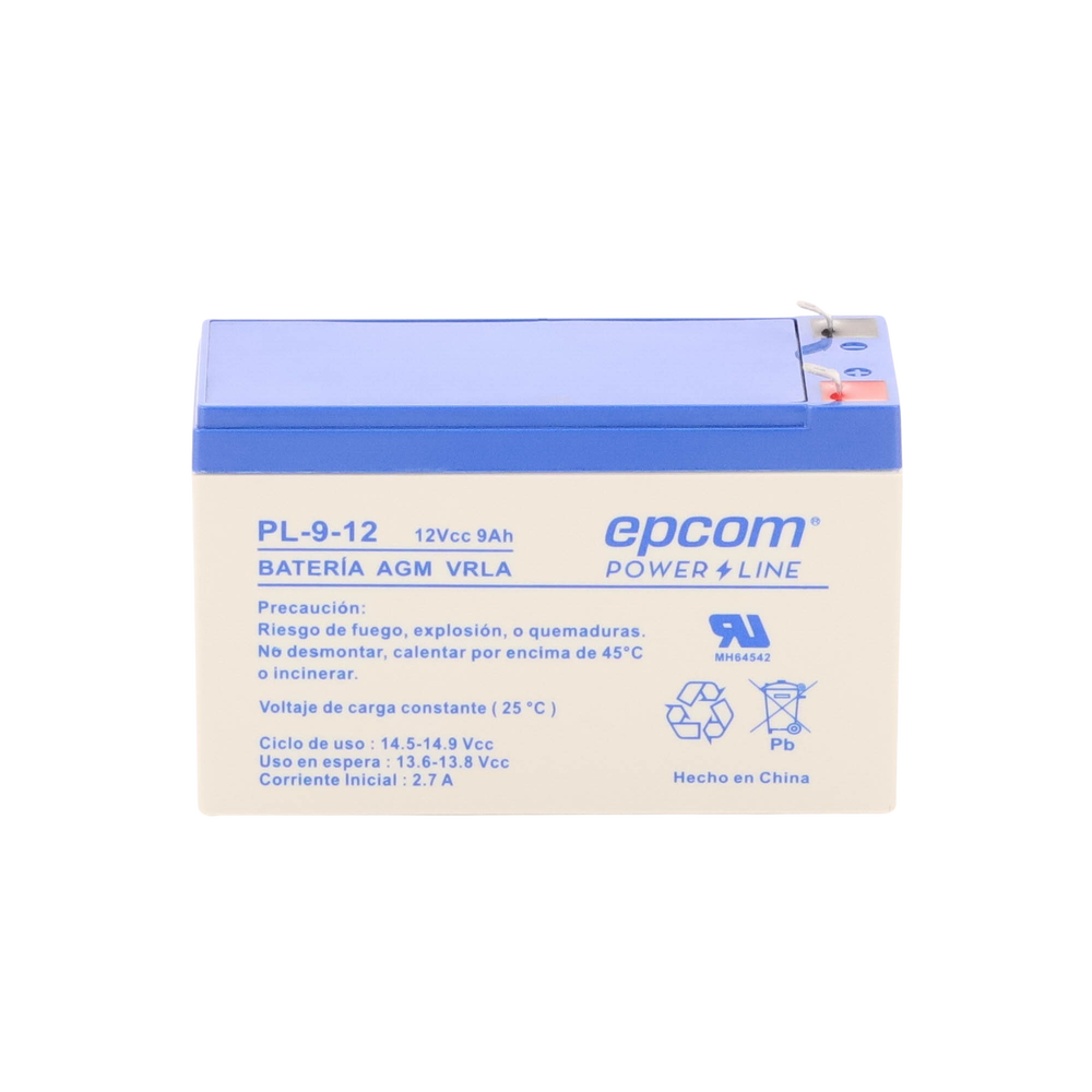 Batería 12 Vcc / 9 Ah / UL / Tecnología AGM-VRLA / Para uso en equipo electrónico Alarmas de intrusión / Incendio/ Control de acceso / Video Vigilancia / Terminales F1 / Cargador recomendado CHR-80. - Image 6