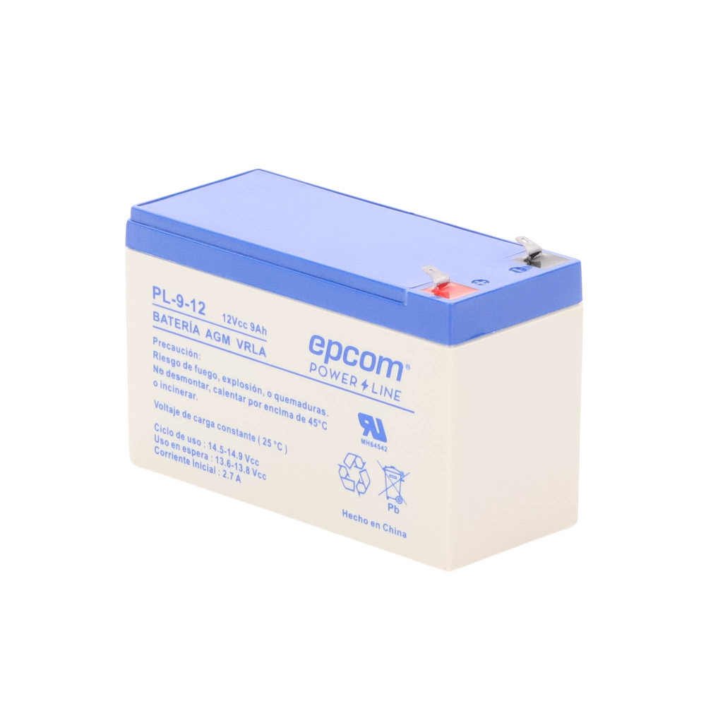 Batería 12 Vcc / 9 Ah / UL / Tecnología AGM-VRLA / Para uso en equipo electrónico Alarmas de intrusión / Incendio/ Control de acceso / Video Vigilancia / Terminales F1 / Cargador recomendado CHR-80. - Image 7