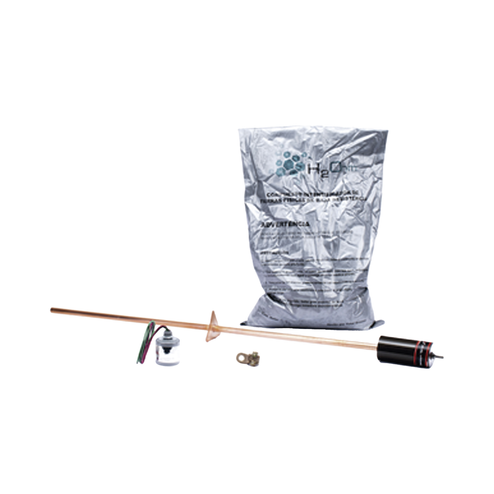 Kit de Tierra Física con Supresor de Descargas Atmosféricas en CD