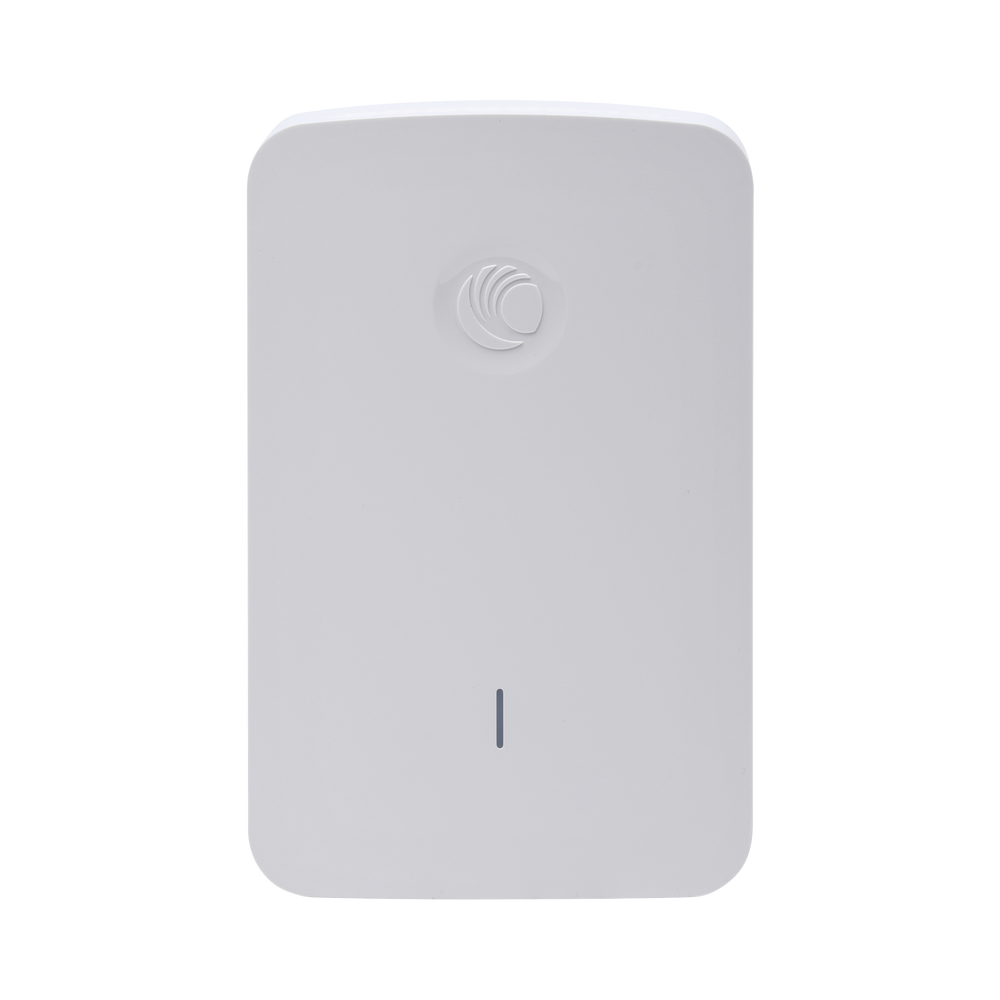Access Point WiFi cnPilot e430H Indoor Wall Plate, doble banda, Wave 2, antena beamforming, 4 puertos de salida (1x PoE Gigabit y 3x Ethernet Gigabit)
