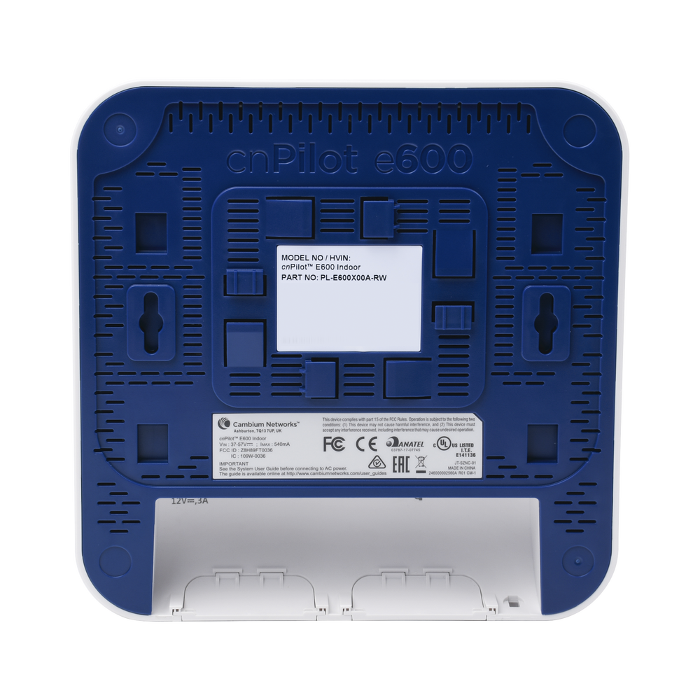 Access Point WiFi cnPilot e600 Indoor para alta cobertura y densidad de usuarios, Doble Banda, Wave 2, MU-MIMO 4X4, antena Beamforming Omnidireccional, hasta 512 clientes - Image 3