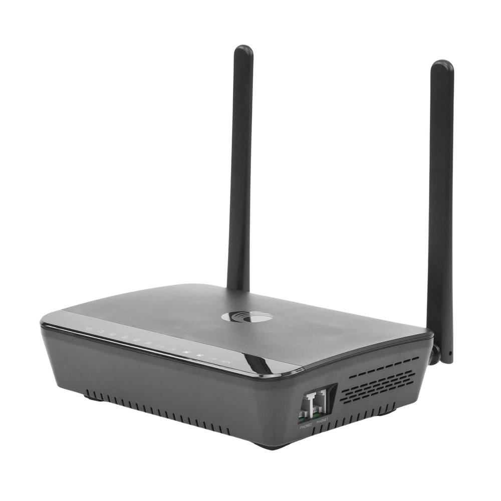 Router residencial cnPilot r195P de alta cobertura, doble banda, 2x puertos ATA, 1x puerto WAN con salida PoE para alimentar suscriptor Cambium - Image 2