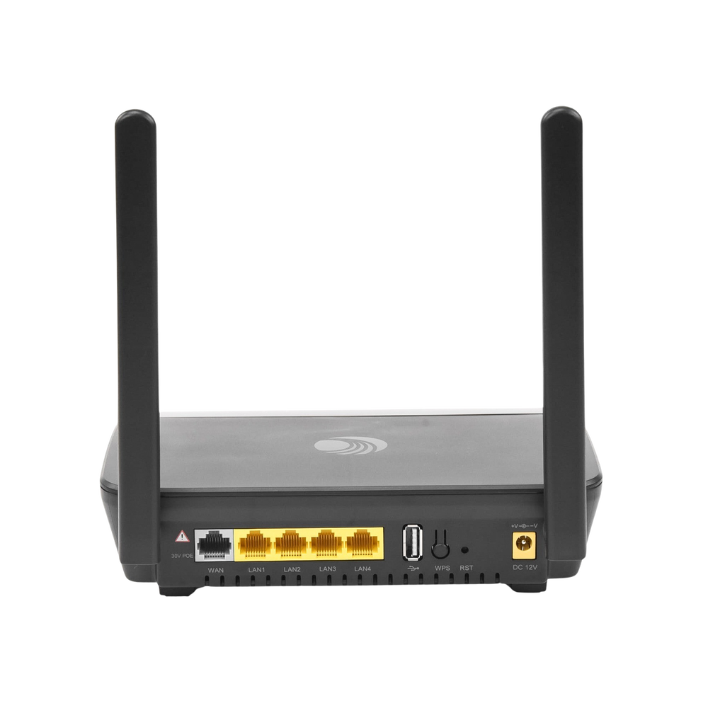 Router residencial cnPilot r195P de alta cobertura, doble banda, 2x puertos ATA, 1x puerto WAN con salida PoE para alimentar suscriptor Cambium - Image 3