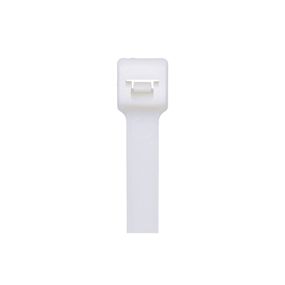 Cincho Pan-Ty Miniatura de Nailon 6.6, 99 mm largo x 2.5mm ancho, Color Natural. Paquete de 1000 Piezas. - Image 2