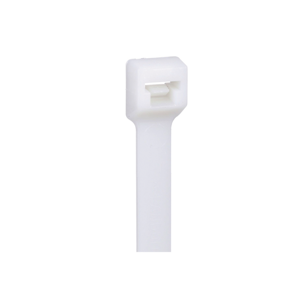 Cincho Pan-Ty Miniatura de Nailon 6.6, 99 mm largo x 2.5mm ancho, Color Natural. Paquete de 1000 Piezas. - Image 3