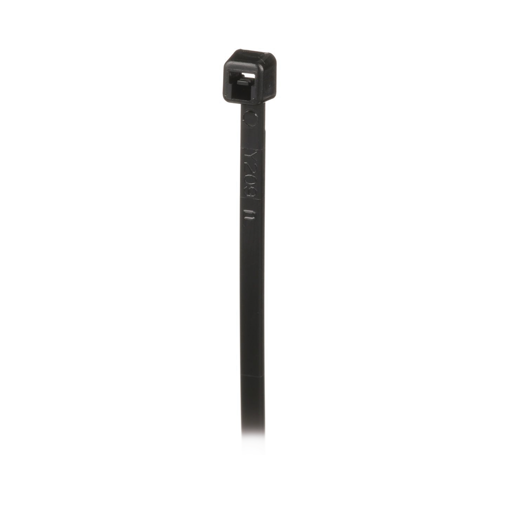 Cincho de Nylon 6.6 de Bloqueo, 203 mm largo x 2.5mm ancho, Color Negro, Exterior Resistente a Rayos UV, Paquete de 1000pz - Image 3