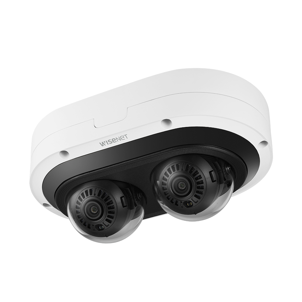 Camara Multi sensor IP 6MP x 2 CH con Inteligencia Artificial / Lente Mot. 3.54 a 6.69mm / WDR 120dB / H.265 / RanuraSD / Protección IP67 IK10 NEMA4X / IR 25m - Image 2