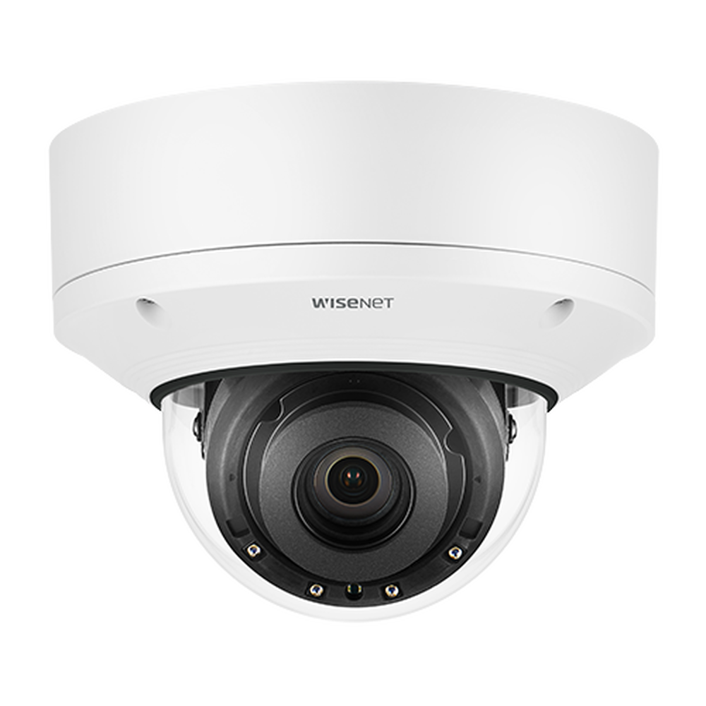 Cámara Domo 2MP con IA, Antivandalica / Lente Motorizado de 4.38  A 9.33mm / P-Iris, WDR 120dB / Ranura SD / IP66 IP67 IP6K9K IK10+ NEMA4X