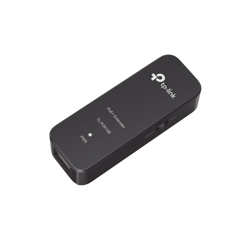 Extensor PoE 802.3 af/at / 2 puerto 10/100 Mbps / Plug and Play / Salida PoE Hasta 20W / Extensor Hasta 250 Metros