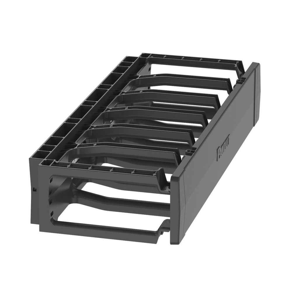 Organizador de Cables Horizontal PatchRunner™, Sencillo (Solo Frontal), Para Rack de 19in, 2UR - Image 3
