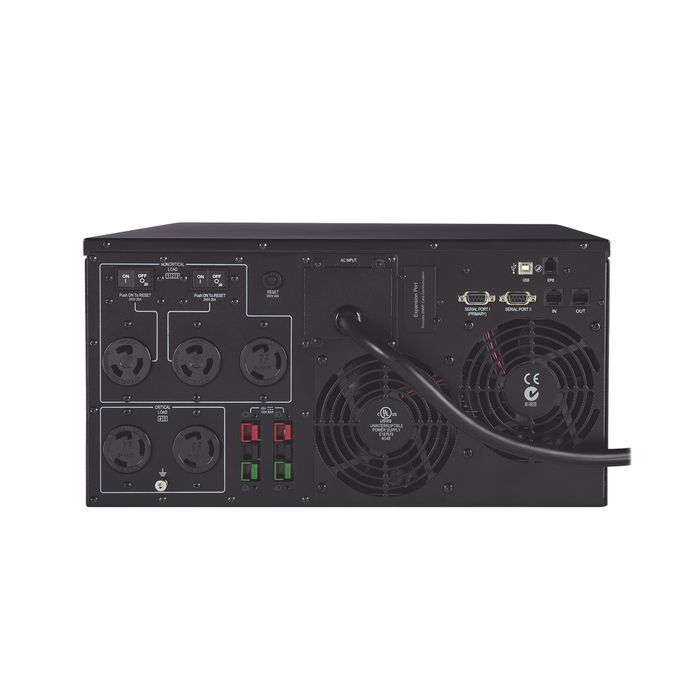 UPS de 5000 VA/4500 W, Topología Línea Interactiva, 200 - 240 Vca de Entrada, 208 Vca de Salida, Onda Senoidal Pura, Torre o Rack 5 UR, Con 3 Tomas NEMA L6-30R y 2 NEMA L6-20R - Image 2