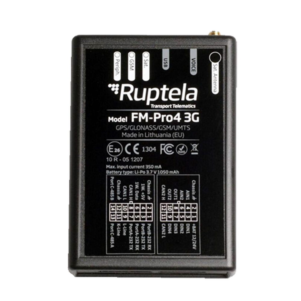 Localizador Vehicular Avanzado 3G / Vehiculos Pesados / Lectura de Puerto CANbus / Sensores de combustible / RFID / Anti Jammer