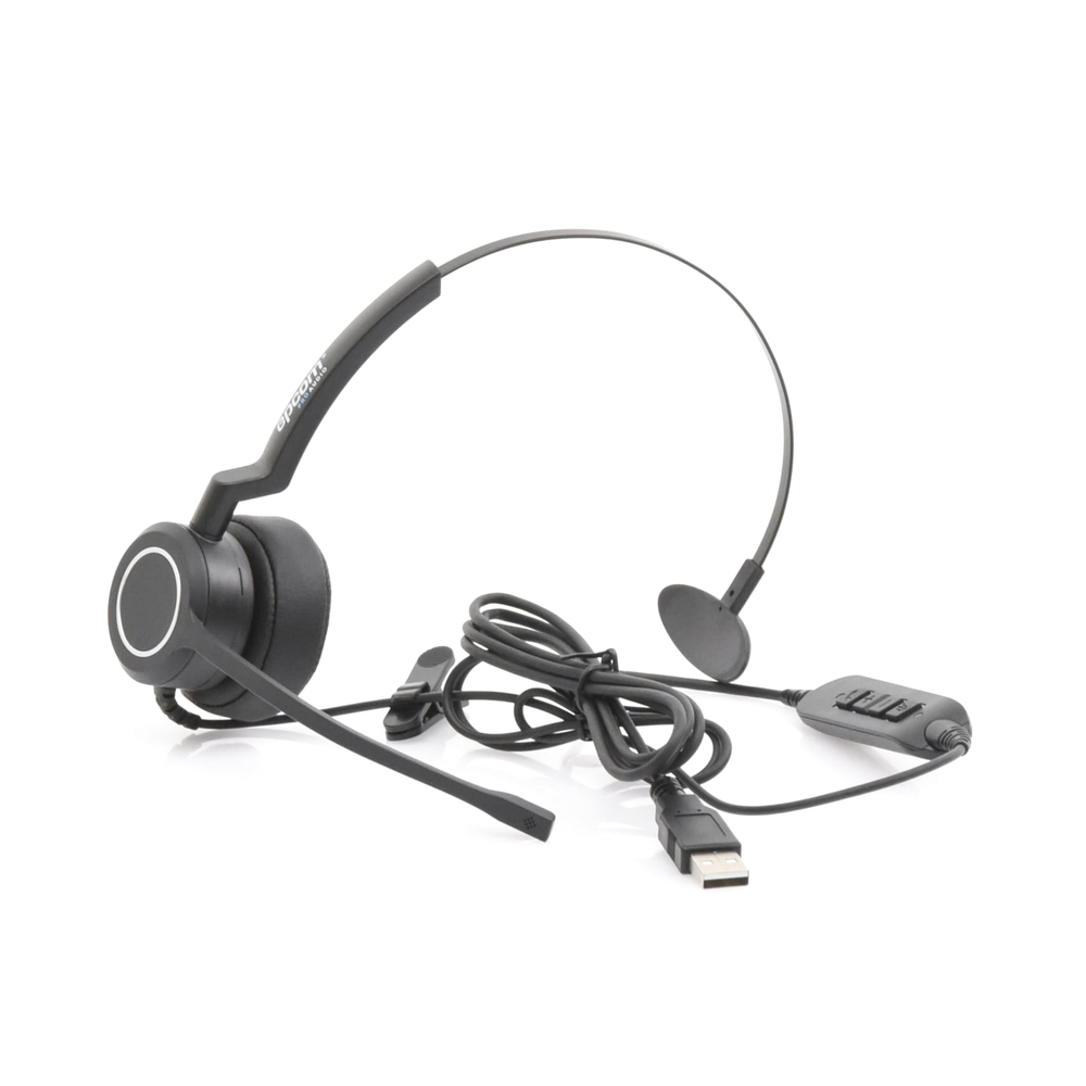 Audífonos USB de Diadema MONO con Audio HD / Micrófono con Cancelación de Ruido / Calidad para uso en Oficina - Image 2