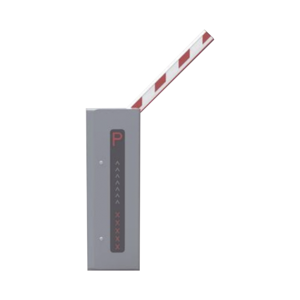 Barrera vehicular SERVOMOTOR (10 MILLONES DE CICLOS) Barrera Izquierda con brazo de 3 metros (BRAZO iluminado incluido)