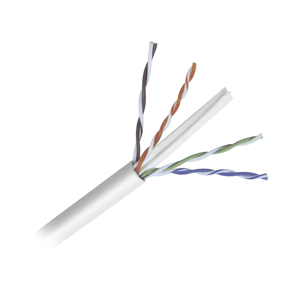 Bobina de Cable de 305 Metros (1000 Pies) de Cable Cat6 de Alto Desempe?o, Super Flexible, UL, Cobre, Color Blanco, para Aplicaciones de Video Vigilancia y Redes de Datos - Image 2